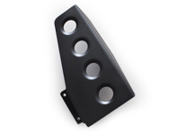 铝制驾驶员侧脚踏板。保时捷 911 轿跑车