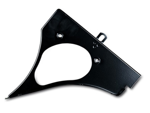 Plaque de recouvrement de conduit moteur arrière droit. Porsche911/914/964 - 91110603600 - 1682601980, 591191-2, PS6859