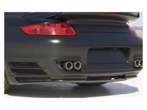 Diffusore inferiore posteriore SpeedArt BTR-II. Porsche 997Turbo