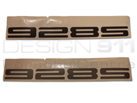 928 S - Stemma adesivo. Porsche 928S - 92850533504, 92850533205