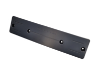 Kennzeichenhalter vorn, grundiert. Porsche 9J1.1 Taycan 2020-24 - 9J1807287EG2X, 9J1807287E