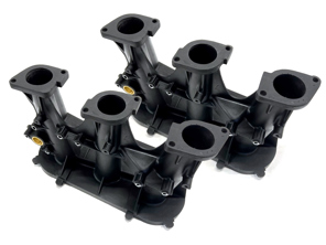 Complete intake manifold pipe, SET OF 2. Porsche 911 2.4 S / 2.7 RS - 91111006302