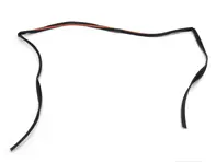 Tochtstripafdichting voordeur. Porsche 970 Panamera - 97053757501, 97053757601