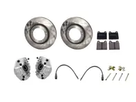 Kit étrier, disque et plaquettes de frein avant. Porsche 911 3.2 Carrera 1984-89 - 91135104122, 91135104123, 91135142503, 91135142603, 91135195006, 91135194901, 91135195001, 91135195002, 91135195008, 91135195011, 90135199700, 91135193800, 91135194401, 91135194405, 91135195000, 92335190100, 94435195006