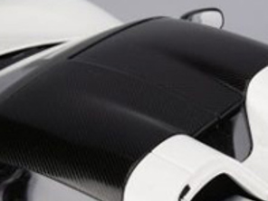 Carbon fibre roof. Porsche 918 Spyder - 91856511101A3G, 91856511201A3G