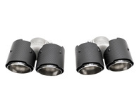 Échappement Deluxe Quad-Style Tail Pipe Fibre de carbone. Porsche 997.1 Carrera S - 99711135101, 99711135102, 99711135103, 99711135104, 99711198102, 99711198103, 99711135201, 99711135202, 99711135203, 99711135204, 99711198202, 99711198203