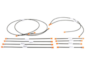 Kit tubi freno. Porsche 914 69-76 - EQ698014, 1661501310