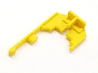 Clip de verrouillage du connecteur phare. Porsche 996 - 99663124600, 99663124500