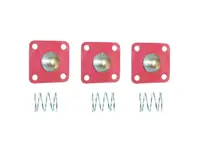 Accelerator pump diaphragm kit for Solex 40 PI-1 carburettor. Porsche 911 1965-68 - 90110893200, 90110893100 - FUE11.1.133, FUE11.1.132