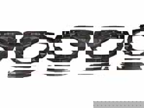 后保险杠出风口嵌件，碳纤维。保时捷 991.1 Turbo - 991505665001E0, 991505863001E0, 991505666001E0, 991505864001E0