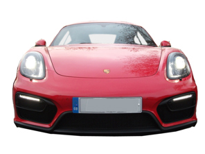 Jeu de grilles de pare-chocs avant en acier inoxydable Zunsport. Porsche 981 Cayman GTS - ZPR56314, ZPR56414, ZPR56514, ZPR56314, ZPR56414, ZPR56514