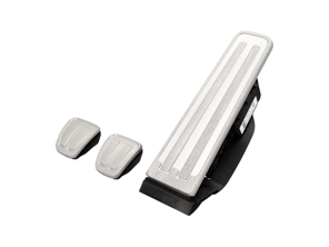Aluminium pedaalset HANDMATIG RHD gaspedaal, rem en koppeling. Porsche991 - 99104470005
