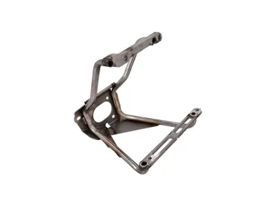 Exhaust silencer support bracket. Porsche 996 / 997 MKI - 99611112762, 99611112761, 99611112857, 99611112858