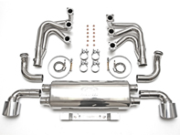 MAXFLO Krümmer-Schalldämpfer-Kit OHNE Hitze. Porsche 964 - 96422096497, 96411104504, 96411104502, 96411104605, 96421103905, 96421103932, 96421104004