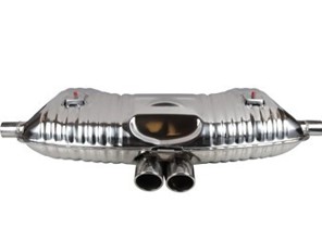 Exhaust Muffler / Silencer Sport OE Style. Porsche 986 Boxster - 98622094335S, 94.335S, 94335S, 1620600100, 99611112107, 99611112106 - 94.335S, 1620600100