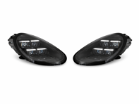 PDLS LED大灯升级套件，矩阵式设计，适用于左舵和右舵车型。保时捷987.1 Boxster / 987.2 Cayman - 98763116901, 98763116902, 98763117001, 98763117002, 98763116911, 98763116912, 98763117012, 98763117011 - 9872 420 009 LL, 9872 420 010 LL