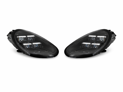 PDLS LED Headlight Upgrade Matrix Style LHD and RHD. Porsche 987.1 Boxster / 987.2 Cayman - 98763116901, 98763116902, 98763117001, 98763117002, 98763116911, 98763116912, 98763117012, 98763117011 - 9872 420 009 LL, 9872 420 010 LL