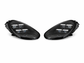 PDLS LED大灯升级套件，矩阵式设计，适用于左舵和右舵车型。保时捷987.1 Boxster / 987.2 Cayman - 98763116901, 98763116902, 98763117001, 98763117002, 98763116911, 98763116912, 98763117012, 98763117011 - 9872 420 009 LL, 9872 420 010 LL