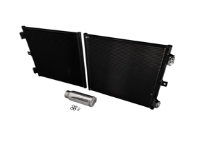 Air Conditioning (Air Con) Radiator Condenser Kit. Porsche 718 (982) Boxster / 718 (982) Cayman / 991.2 - 9P1820411, 99970755741, 94457314301, 99970766040