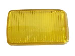 Lentille jaune pour feu antibrouillard avant. Porsche 964 1989-1994 - 96463120300, 96463120400 - LTG11.3.130, LTG11.3.131