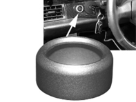 Decorring voor koplampschakelaar, alu. Porsche993 - 1689802100, 99361353100, 9936130550001C - EQ850102, 1689802100