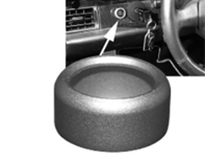 Decorring voor koplampschakelaar, alu. Porsche993 - 1689802100, 99361353100, 9936130550001C - EQ850102, 1689802100