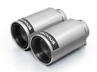 Exhaust tail pipe set Porsche 987 Gen 1 Boxster and Cayman 2006-2009 - 002698CR, 6861061500, 0026 98CR