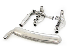 Auspuff & Wärmetauscher Single Outlet System Porsche 911 1984-89 - 91133091104S, 91122092100S, 91122092201S, 93011116905