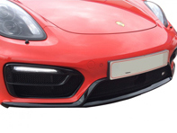 Voorbumper RVS rooster set ZunSport. Porsche Cayman/Boxster 981 GTS (ACC) - ZPR56314, ZPR56314B, ZPR62114, ZPR62114B, ZPR62214, ZPR62214B, ZPR56314, ZPR56314B, ZPR62114, ZPR62114B, ZPR62214, ZPR62214B