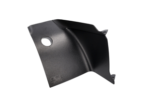 Pezzo di rifinitura nero - Plastica - Che si trova tra la luce posteriore e la barra luminosa del portellone posteriore. Porsche 9YA Cayenne - 9Y0945427B, 9Y0945428B