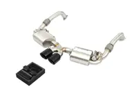Valved Sports Exhaust Rear Silencer Stainless Steel. Porsche 987.2 Boxster / 987.2 Cayman - 98711311731, 98711313131, 98711311732, 987113117BX, 98711313132, 987113121BX, 98711311831, 98711311832, 987113118BX, 98711313232, 98711313231, 987113132BX - 9M98711351131
