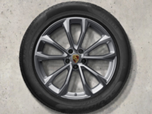 19' Macan Design Alloy Wheels & Winter Tyres Original Porsche - 95B044650B