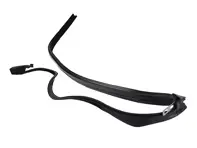 Voorste 1/4 vensterglasafdichting. Porsche 993 Cabrio 1997 >> - 99354209504, 99354209604