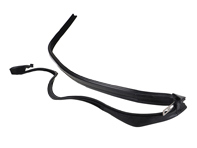 Front 1/4 window glass seal. Porsche 993 Cabrio 1997>> - 99354209504, 99354209604