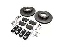 Pack de plaquettes et disques de frein AVANT. Porsche 997 C2 Brembo - 99635140501, 99635140601, 99761275601, 99761275901, 99635108802, 95535296000, 99735193907