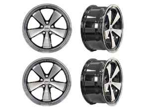 Set di cerchi in lega F Classic di Ninemeister. Porsche 911 / 964 / 993 / 996 / 997 / 991 / 992 / 986 / 987 / 981 / 718 - wheels, 9MFCW15, 9MFCW16, 9MFCW17, 9MFCW18, 9MFCW19, 9MFCW20, 9MFCW21