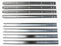 Upper and lower seat rail set. Porsche 356C / 911 912 1965-1973 - 64452130106SET, 64452130106, 644-521-301-06-SET