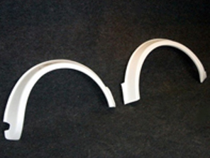 Guardabarros trasero bengalas 934 Look. Porsche 911/930 1974-89 - TK50B