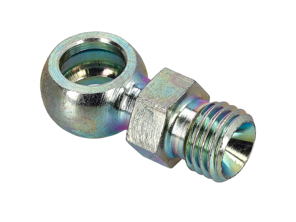 Fuel Banjo Fitting Metering Head to Fuel Injector Line. Porsche 911 turbo / 964 turbo - 99921500202 - PRSTB
