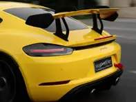 Heckflügel-Schwanenhals-Erhöhungssatz 3 Zoll. Porsche 718 GT4 RS - 9GT827465D, 9GT827466D - SRRISERCC1