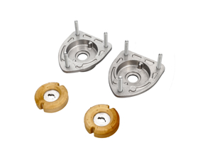 Montageset voor de bovenste schokdemper achter. Porsche 991 / 992 9P1513353, 99133369101 - 9P1513353, 99133316101, 99133316100, 99133369101, 99133369100