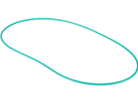 Junta tórica. Porsche 986 / 987 Boxster / Cayman 1997-08 - 01V409133A, 98639702800