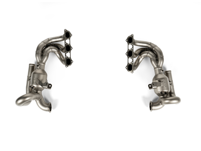 Set collettori Akrapovic Evolution (titanio). Porsche 911 GT3 RS / S/T (992.1) 2022-25 - E-PO/T/9, 0PB254400H, 0PB254400J, 0PB254450H, 0PB254450J - E-PO/T/9