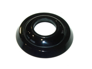 Rosette for window winder and door handle, Black. Porsche 356 Pre-A - 35653711