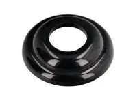 Rozet voor raamopener en deurkruk, Zwart. Porsche 356 Pre-A - 35653711