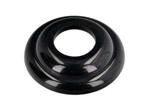 Rosette für Fensterheber und Türgriff, Schwarz. Porsche 356 Vor-A - 35653711