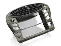 Carbon centre air vent. Porsche 986 Boxster >>02 - 00004480087