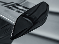 Placas finales de aleta trasera de fibra de carbono Porsche 991.2 GT3 - 99151246382, 99151246482 - SA001
