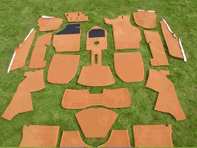 Ensemble de tapis de sol intérieur. Porsche 911 1976-83