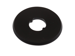 Trägerplatte für Zündschloss, Kunststoff, Schwarz. Porsche 911 63-67 - 90161319110, 90161319155 - 1690450700